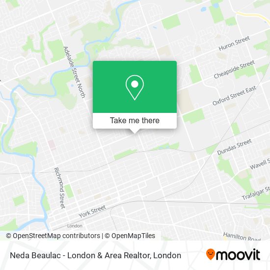 Neda Beaulac - London & Area Realtor map