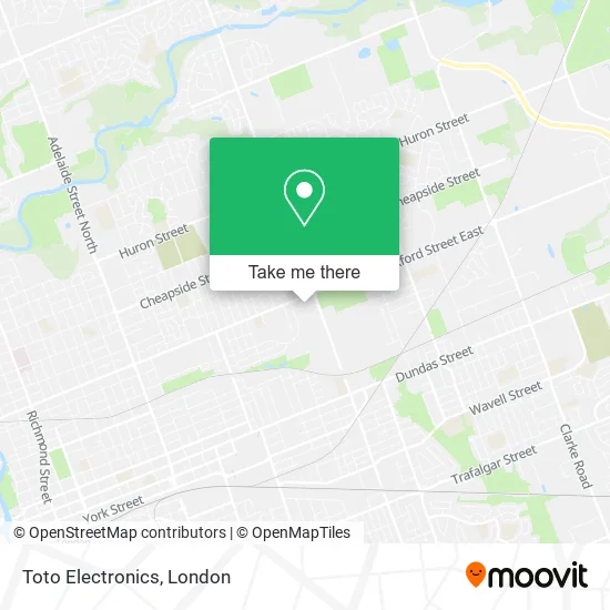 Toto Electronics map