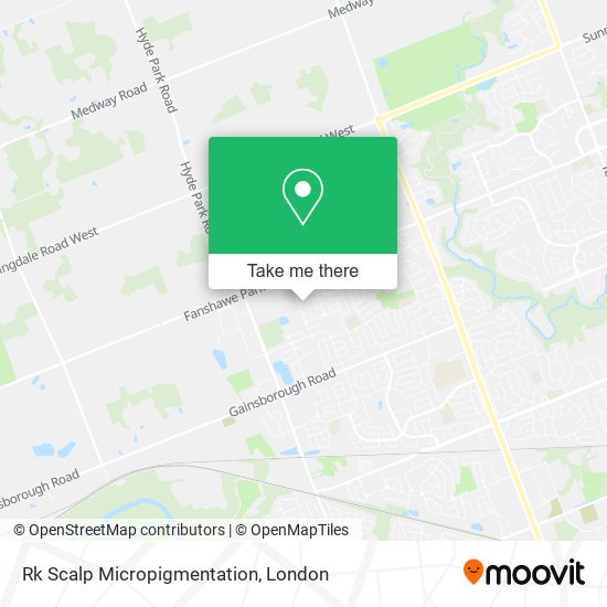 Rk Scalp Micropigmentation map