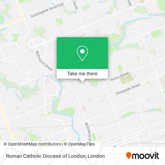Roman Catholic Diocese of London plan