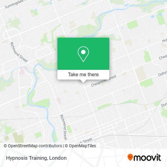 Hypnosis Training map