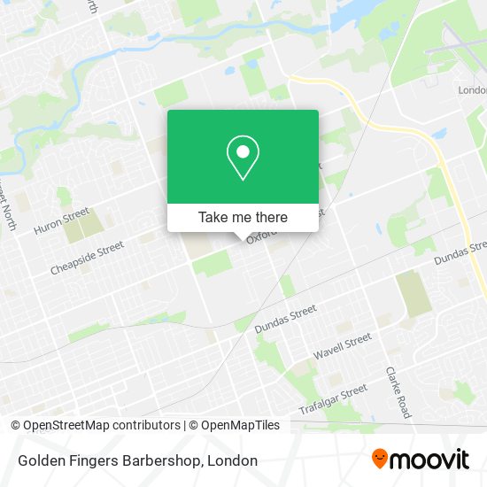 Golden Fingers Barbershop plan