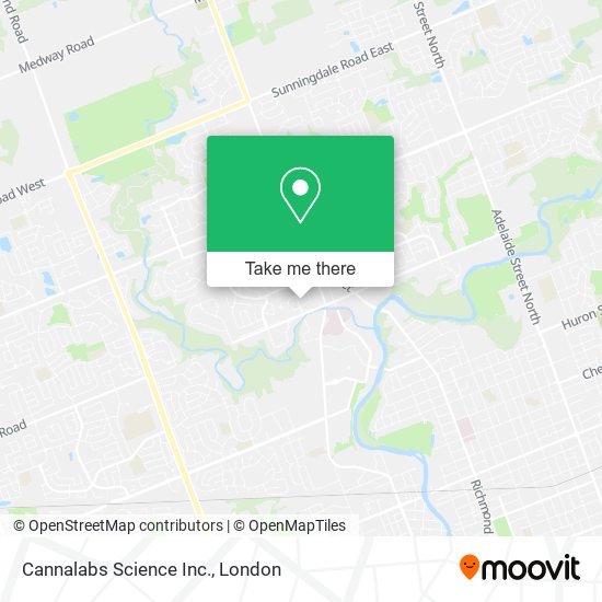 Cannalabs Science Inc. map