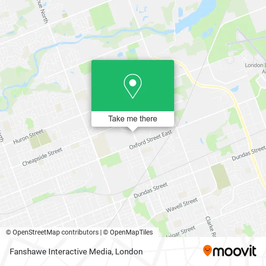 Fanshawe Interactive Media map