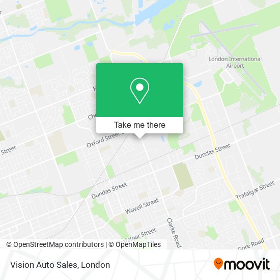 Vision Auto Sales map