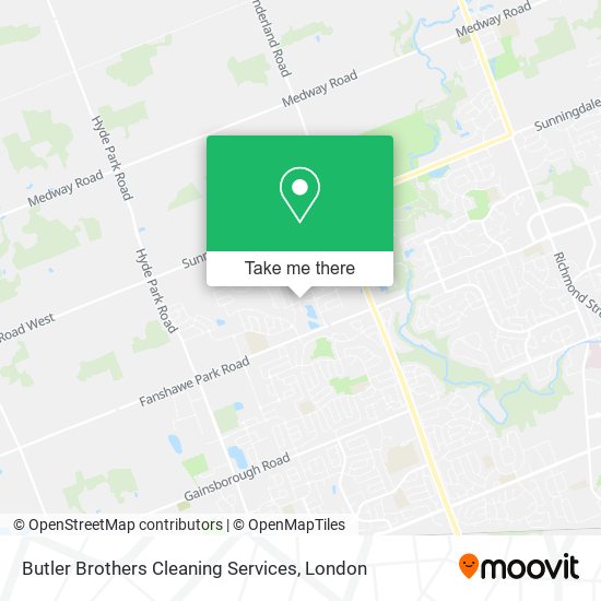 Butler Brothers Cleaning Services map