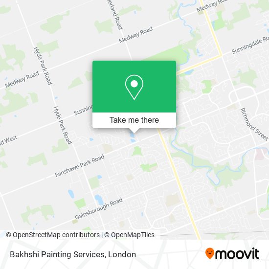 Bakhshi Painting Services map