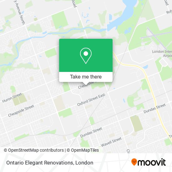 Ontario Elegant Renovations map