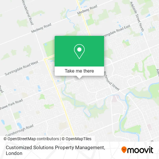 Customized Solutions Property Management map