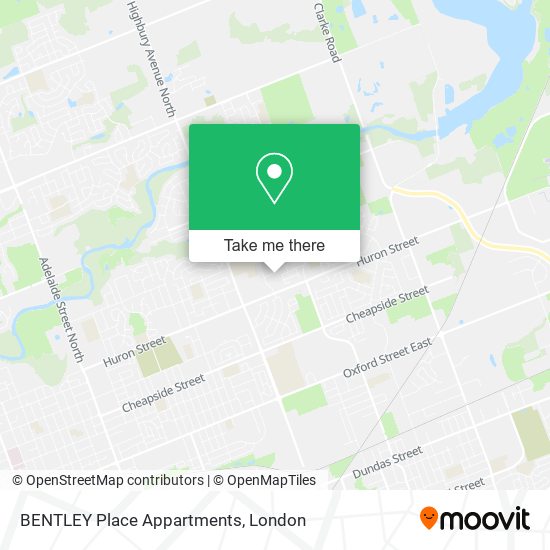 BENTLEY Place Appartments plan