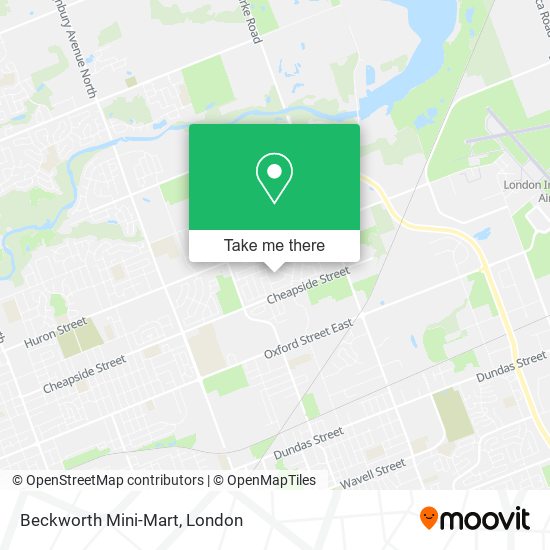 Beckworth Mini-Mart plan