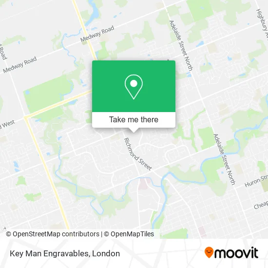 Key Man Engravables map