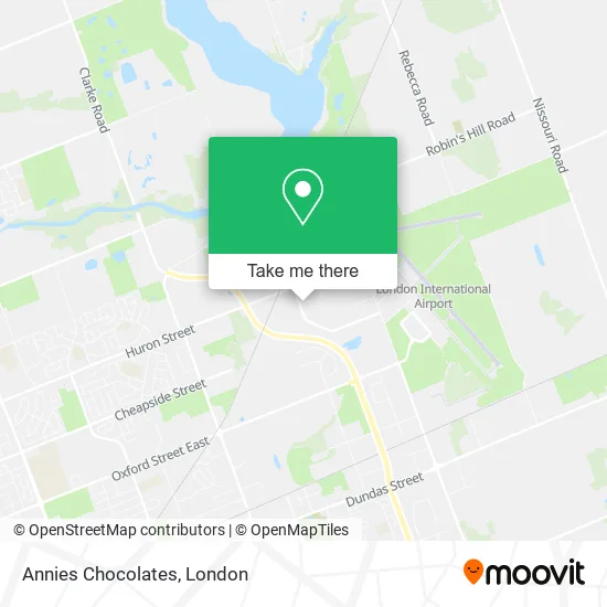 Annies Chocolates map