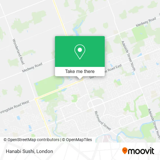 Hanabi Sushi plan