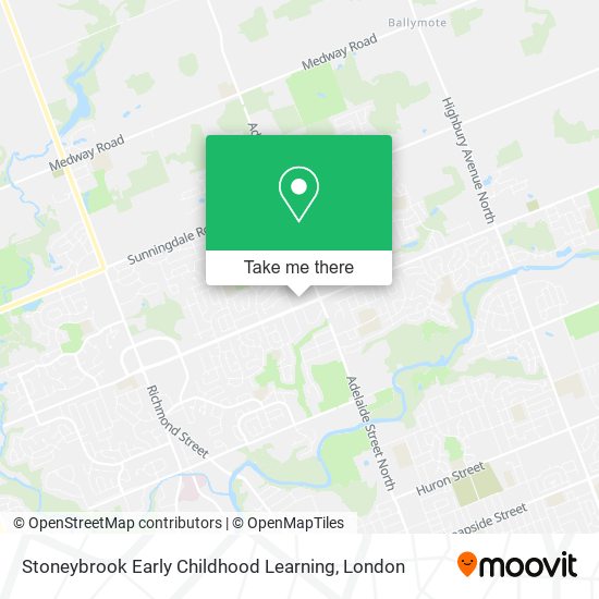 Stoneybrook Early Childhood Learning map