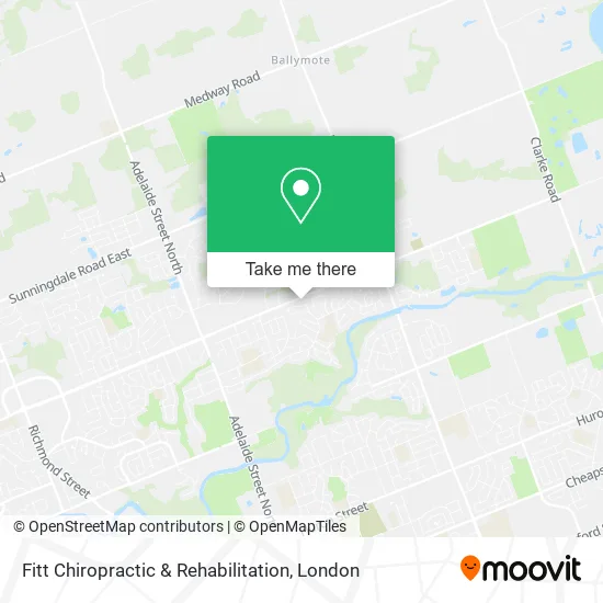 Fitt Chiropractic & Rehabilitation map
