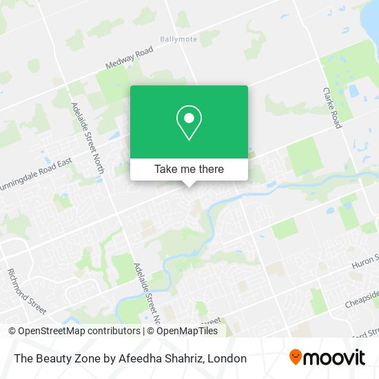 The Beauty Zone by Afeedha Shahriz map