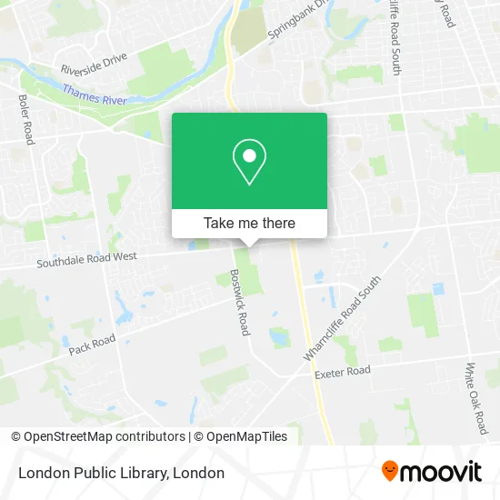 London Public Library plan