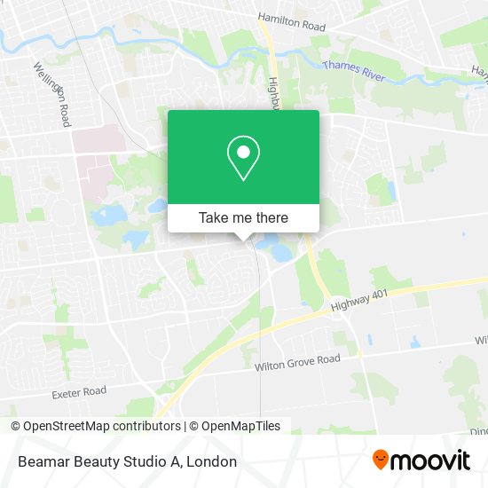 Beamar Beauty Studio A map