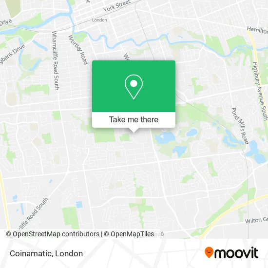 Coinamatic map