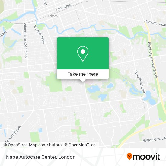 Napa Autocare Center map
