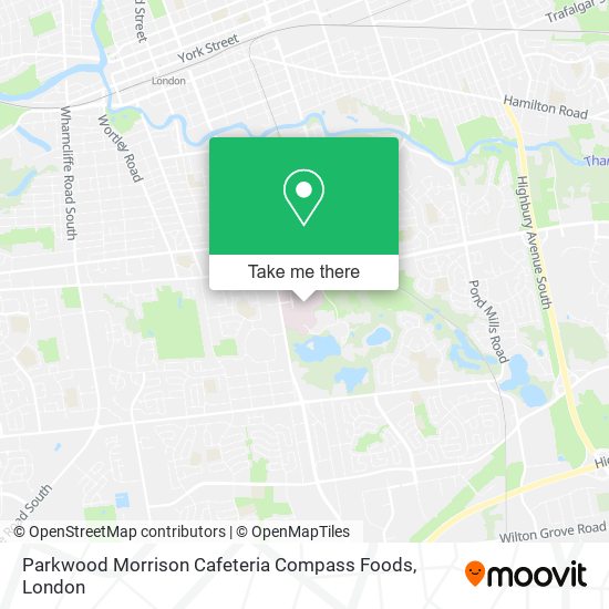 Parkwood Morrison Cafeteria Compass Foods map
