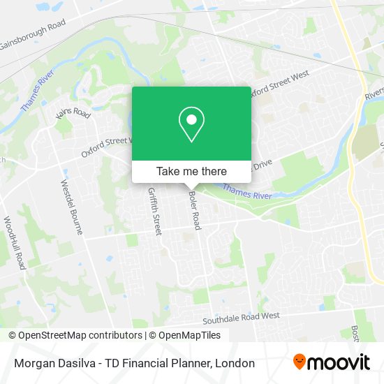 Morgan Dasilva - TD Financial Planner map
