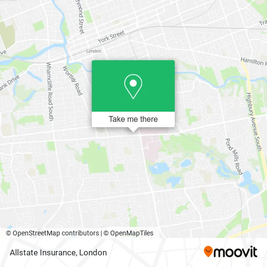 Allstate Insurance map