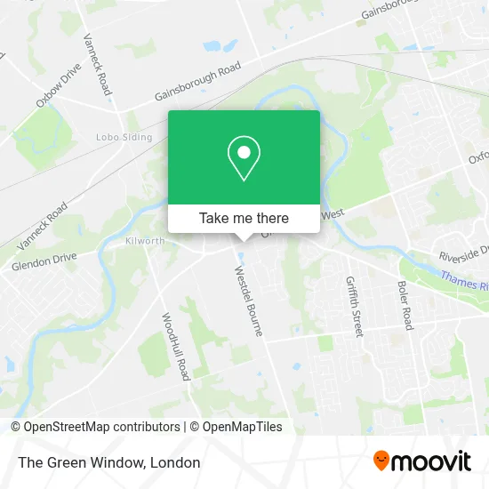 The Green Window map