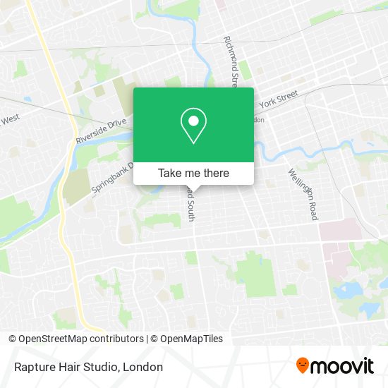 Rapture Hair Studio plan