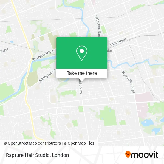 Rapture Hair Studio map