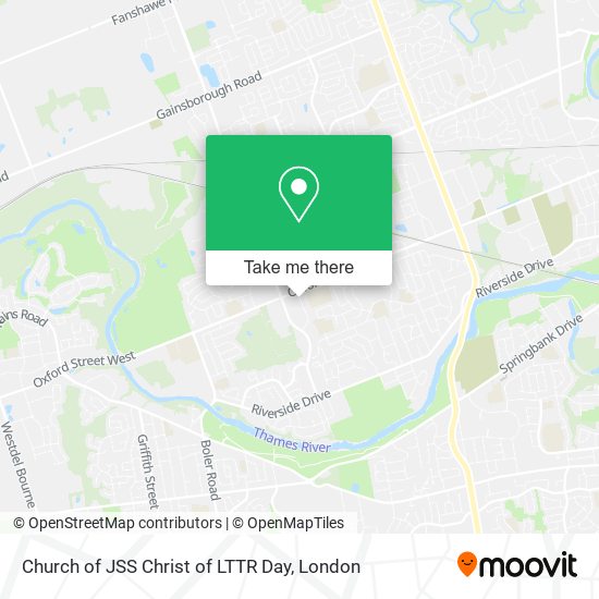 Church of JSS Christ of LTTR Day map