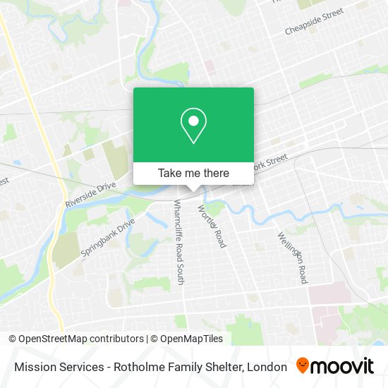 Mission Services - Rotholme Family Shelter map
