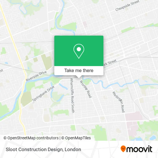 Sloot Construction Design map