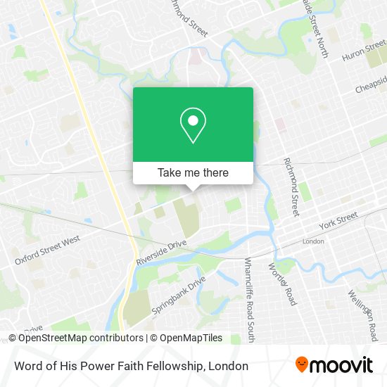 Word of His Power Faith Fellowship map