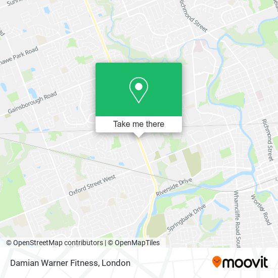 Damian Warner Fitness map