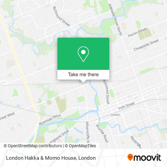 London Hakka & Momo House map