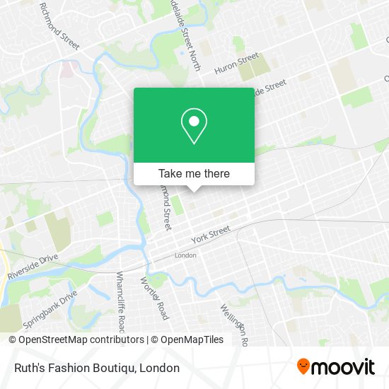 Ruth's Fashion Boutiqu map
