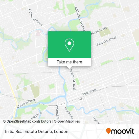 Initia Real Estate Ontario map