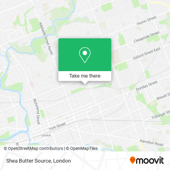 Shea Butter Source map