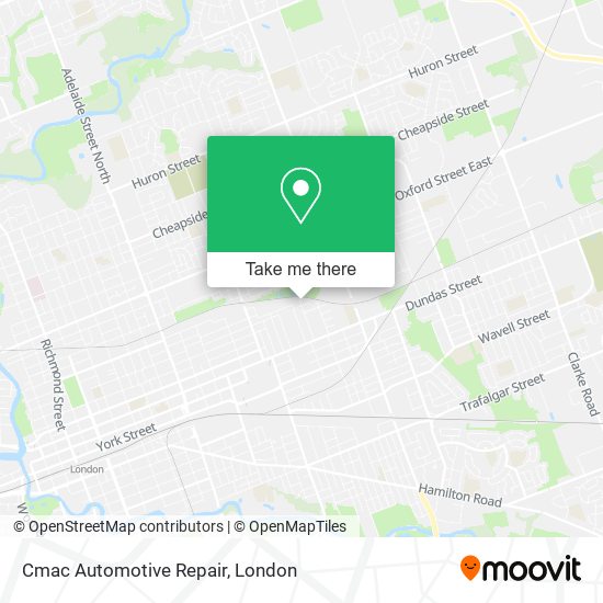 Cmac Automotive Repair map