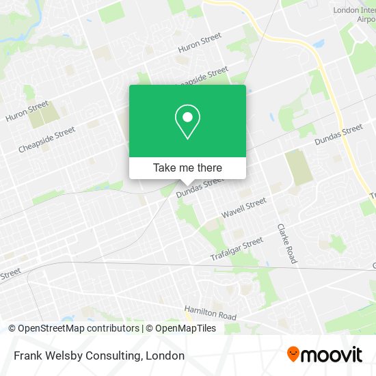 Frank Welsby Consulting map