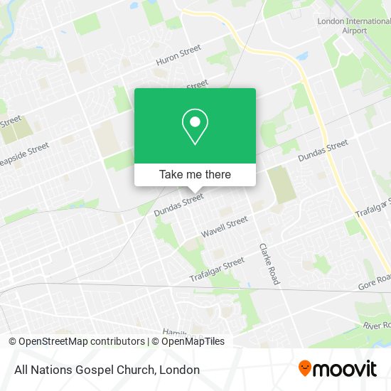 All Nations Gospel Church map