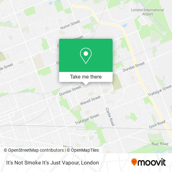 It's Not Smoke It's Just Vapour map
