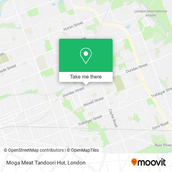 Moga Meat Tandoori Hut map