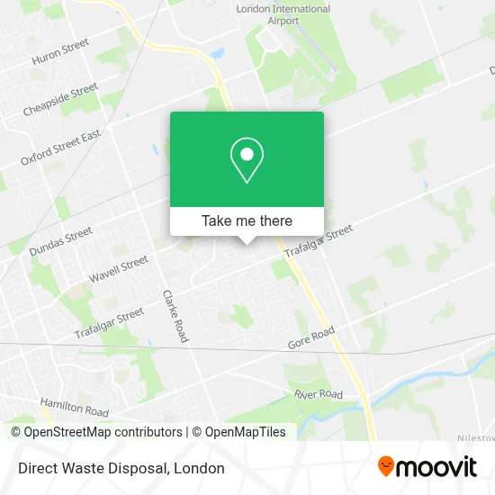 Direct Waste Disposal map