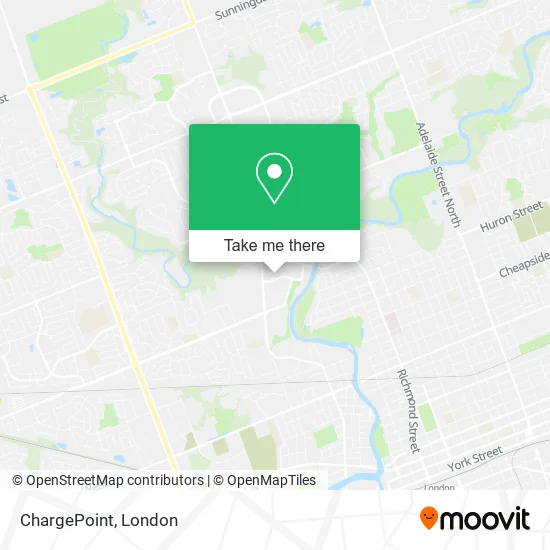 ChargePoint map