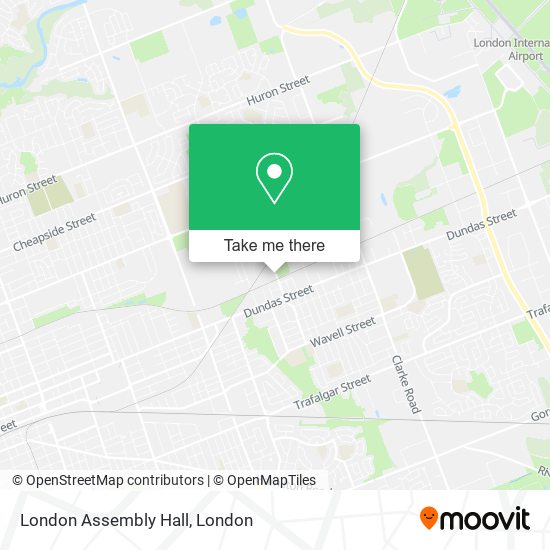 London Assembly Hall map