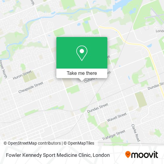 Fowler Kennedy Sport Medicine Clinic map