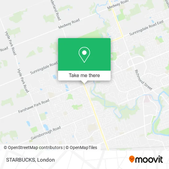 STARBUCKS map